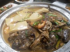 -东来菜馆•手抓海鲜家常菜•海鲜锅贴(鸽子窝店)