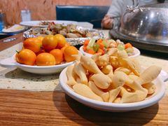 自助蘸料水果-船梆煮•蒸汽海鲜·炉火烤肉(五四广场店)