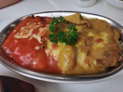 鲜茄猪扒焗饭-添星码头茶餐厅(松坪山店)