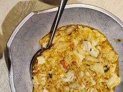 蟹黄炒蟹腿-丁老爷子苏香圆