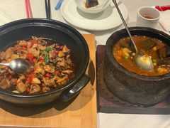 江西三杯鸡-千百味红餐厅·江西菜(绿地双子塔店)