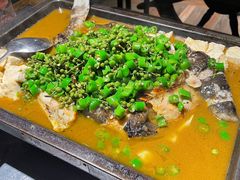 -探鱼·鲜青椒爽麻烤鱼(天一广场店)