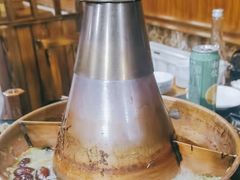 -果松木炭酸菜铜火锅·外婆参鸡汤