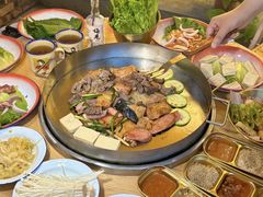 -陈叉子钢盆烤肉(中原万达店)