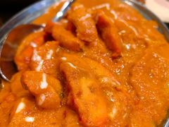 奶油咖喱无骨鸡肉ChickenKorma-克比叔叔印度餐厅Kebabs on the Grille(人民广场店)