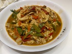 火腿炒农家豆腐皮-辣公子·千岛湖私房菜(滨江店)