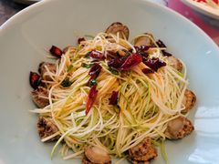 西葫芦捞汁扇贝-靓湾海鲜·海景餐厅(小麦岛店)