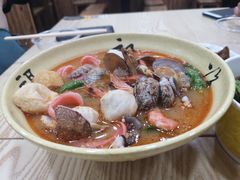 海鲜沙茶面-陈伯手工鱼丸(鼓浪屿沙滩店)