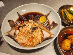 -草家酱蟹炭火烤肉店(珲春南路一店)