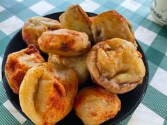 茄子饼-廖哥泡椒兔(峨眉店)