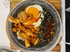 鱿鱼石锅拌饭-京尚道韩式美食屋(海甸岛店)