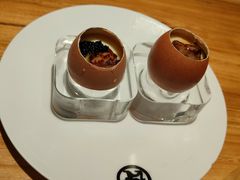 鹅肝鱼子酱蒸蛋-藤原布二·八佰善会席料理(奥体店)