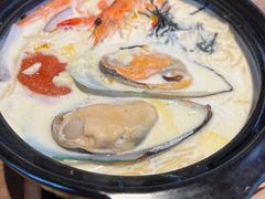 明太子奶油海鲜天使面-三禾寿司(君尚店)
