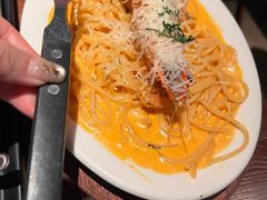 明虾辣酱奶油意面-Professor Lee (K11艺术中心店)