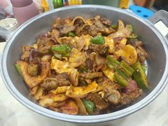 -尕有炕锅烤羊肉