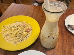 招牌黑糖珍珠奶茶-Me&Joe意大利面·珍珠奶茶(鲁班路店)
