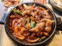 -草家酱蟹炭火烤肉店(珲春南路一店)