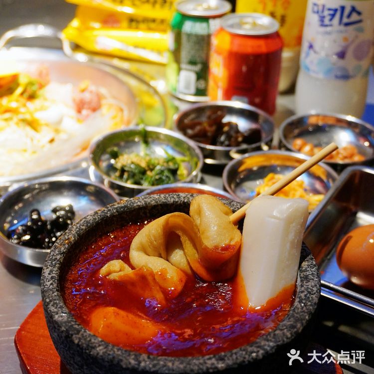 隐藏在超市旁的韩国大排档，味道真是超赞哦！