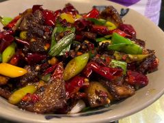 蒜苗回锅肉-潇湘阁(昆泰国际大厦店)
