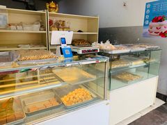 面包甜点陈列柜-甜嘟嘟烘焙坊(舒城路店)