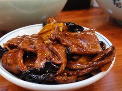 炒猪肝浇头-奎元馆.百年奎元.非遗传承(西湖边的解放路店)