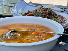 南瓜汤-老幺泉水鸡