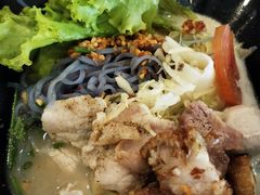 -蝶豆花蓝面条