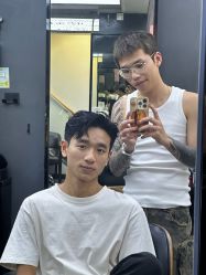 -藤野造型专业烫染接发