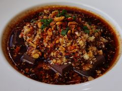 辣子蒜羊血-令氏家外家周秦食府(高新店)
