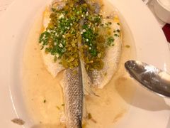 雪菜蒸大黄鱼-虹迎轩·中餐厅(虹桥迎宾馆店)