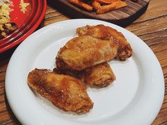 蜂蜜蒜香鸡中翅-盐说Salt Talk北美风味西餐厅(海上世界店)