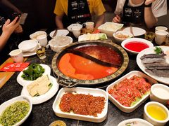 番茄鸳鸯锅-纸盐河码头火锅(十八梯店)