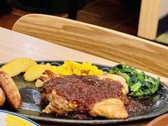 鸡扒拼盘-萨莉亚意式餐厅(深圳北站店)