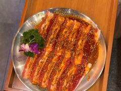 -明洞阿姨·韩式酱蟹烤肉·创意料理(三元桥店)