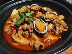 招牌麻辣鲍鱼鸡煲-功夫小龙虾·烧烤·江湖菜(金沙洲店)