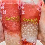 CoCo这杯才18卡‼️樱花季限定粉荔爆绝