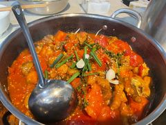 -贵州辣子鸡番茄鸡