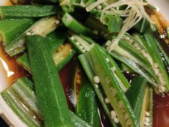 白灼秋葵-九头鸟酒家(四道口店)