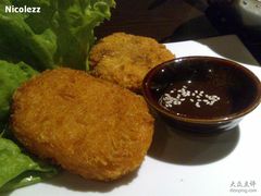 土豆饼、牛肉汉堡-金柚子韩国烤肉(威宁路店)