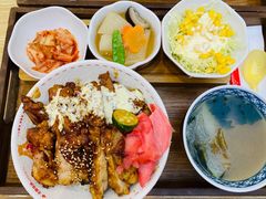 炙火烤牛肉饭-无限双拼照烧双拼饭(和平店)