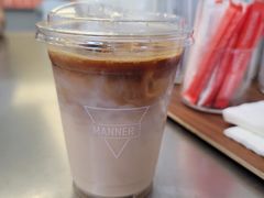 清橙燕麦拿铁-Manner Coffee(IFS一楼店)