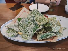 香酥桑叶-食光慢宴·安吉土菜馆