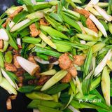 蒜苗炒肉