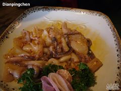 烤鲜鱿鱼：￥35/份-权金城