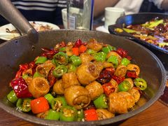 鹅卵石爆肥肠-老板恋上鱼(高新万达店)