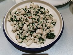 沙葱拌豆腐-宁夏国强手抓羊肉·清真菜(未央路凤三店)