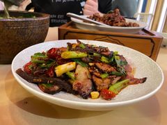 蕨粑炒腊肉-山石榴·贵州菜(丰盛里店)