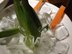 凉拌秋葵-绿茶餐厅(华联万柳店)