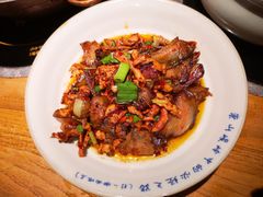 土萝卜干炒土腊肉-吃饭皇帝大土家民族菜(正大广场店)