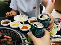 -草家酱蟹炭火烤肉店(珲春南路一店)